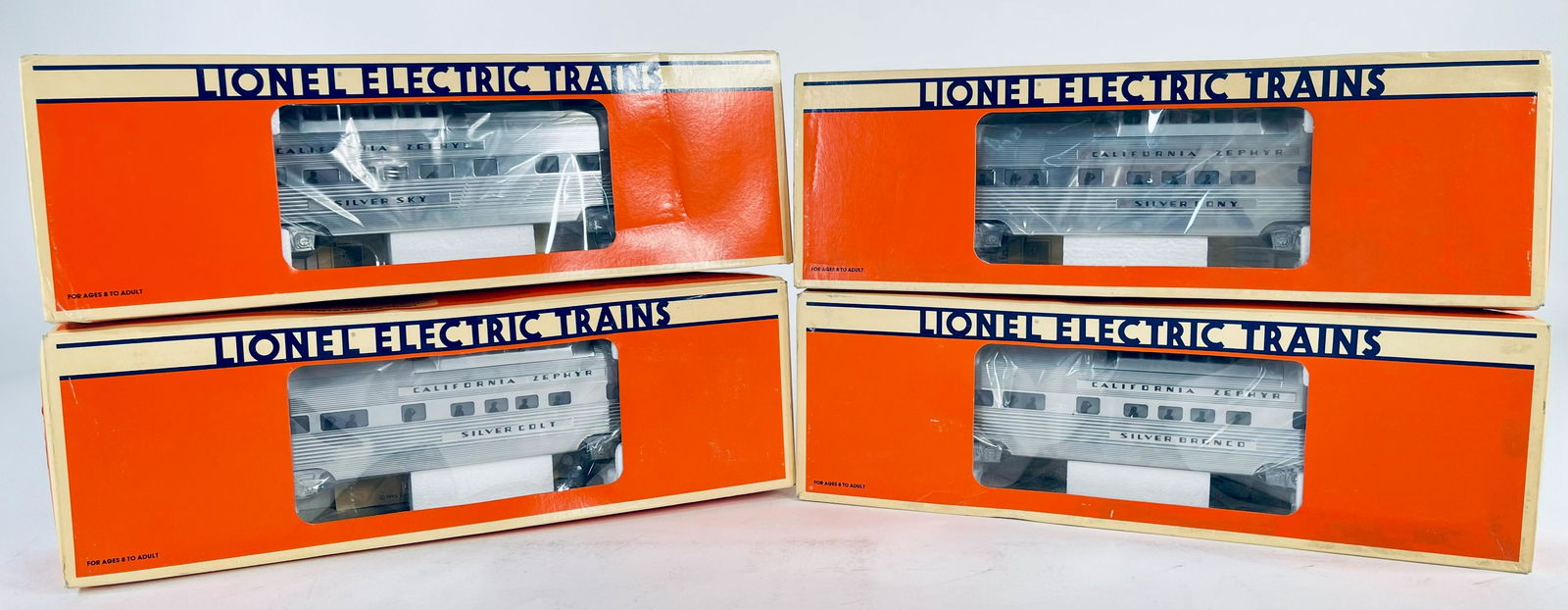 Lionel O Gauge California Zephyr Vista Dome Car x 3 and (1 of 13)