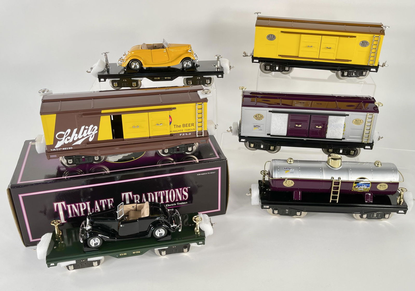 MTH Tinplate Traditions Standard Gauge Six Assorted 200 (1 of 13)