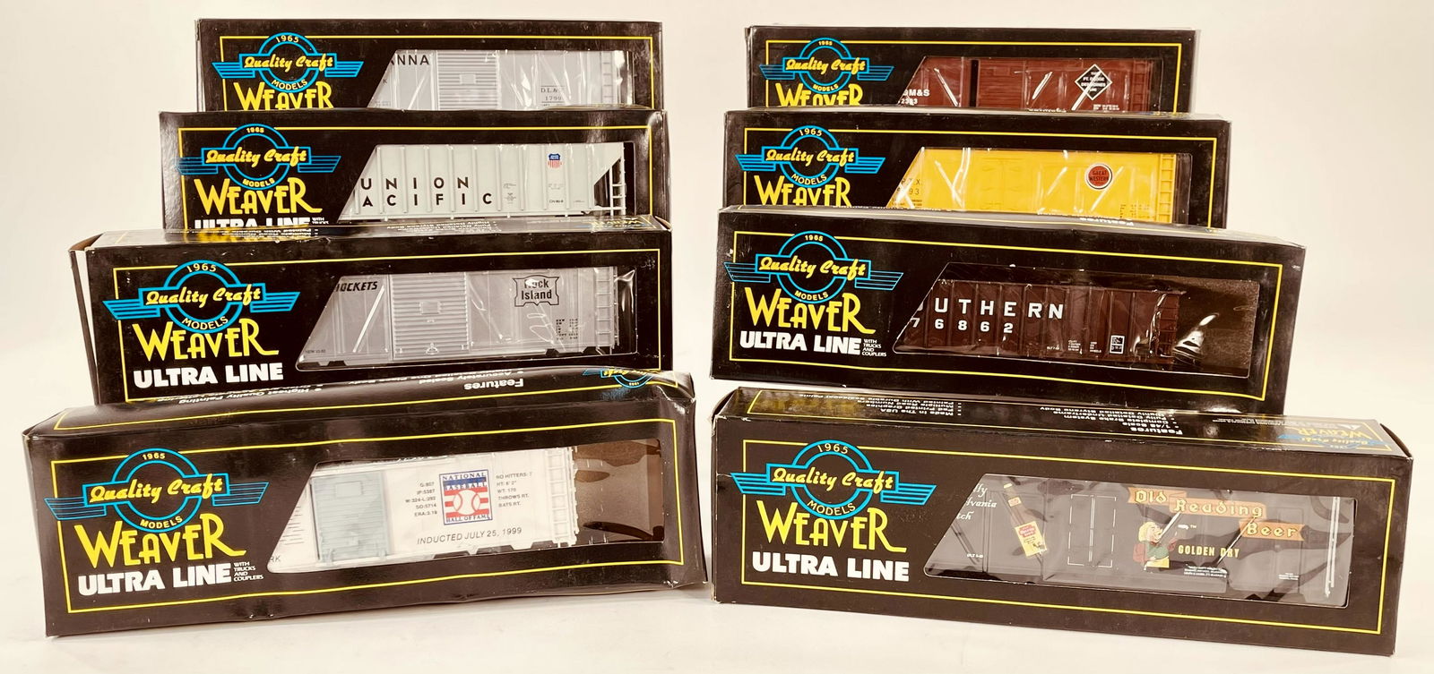 Weaver O Gauge Assorted Eight (8) Freight Cars, in (1 of 16)