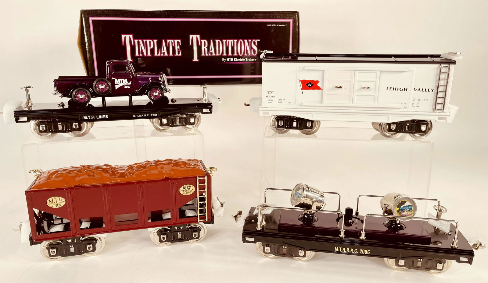 MTH Tinplate Traditions Standard Gauge Four (4) (1 of 7)