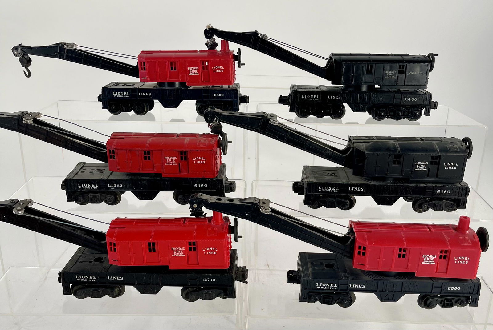 Lionel Postwar Six (6) Assorted Cranes (1 of 8)