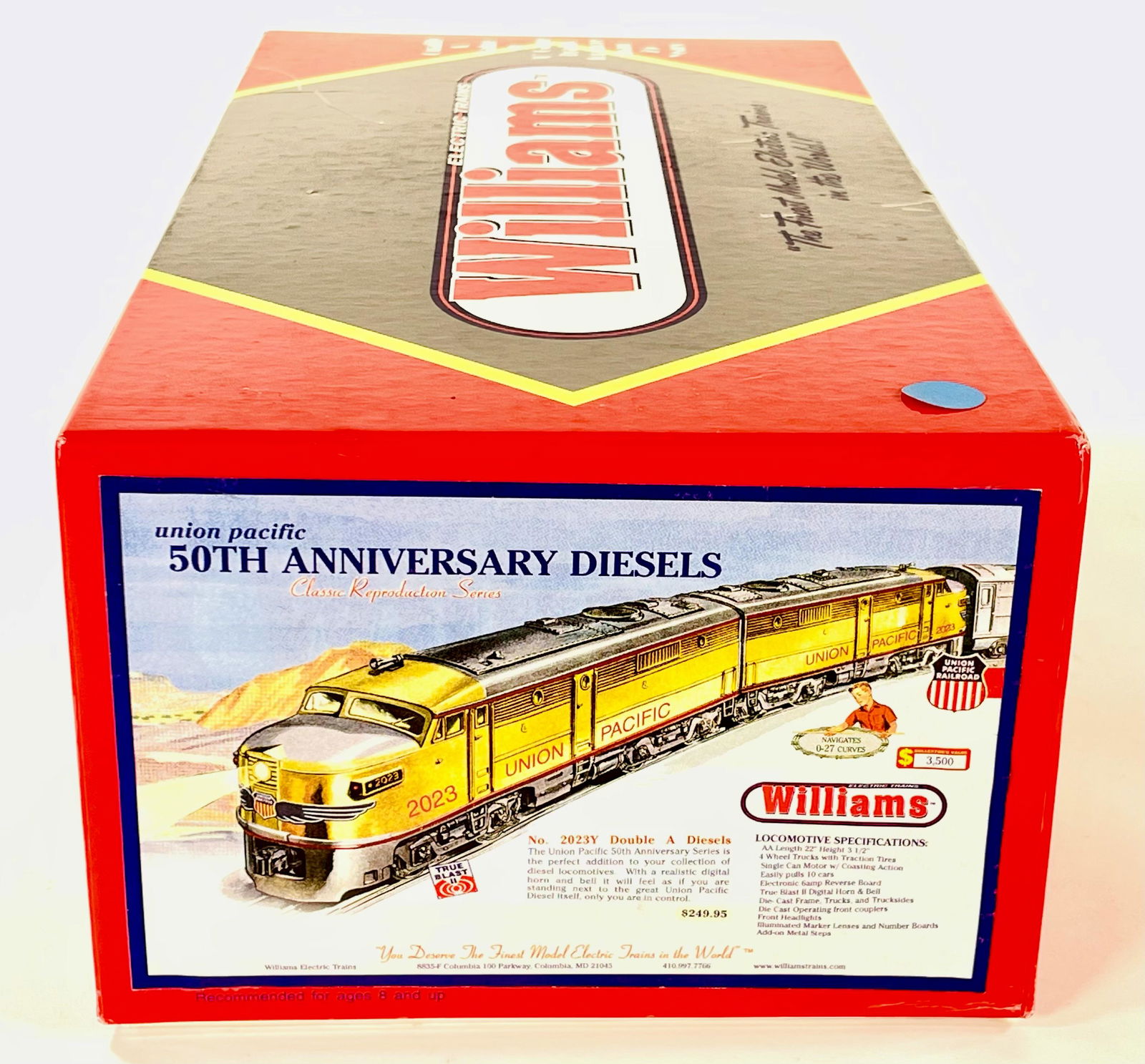 Williams O Gauge Union Pacific 50th Anniversary Diesels Jan 22, 2022 Harris Toy Train