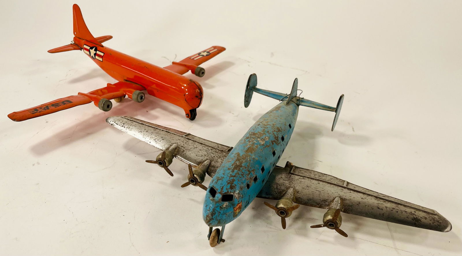 Marx Airplane and Wyandotte Red Bomber (1 of 6)