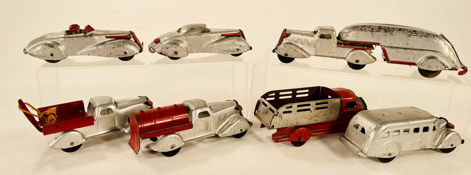 Marx Assorted Seven Vehicles and Trucks (1 of 4)