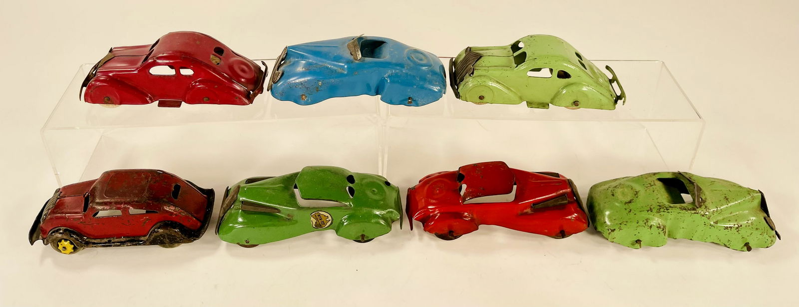 Marx and Wyandotte Seven Assorted Vehicles, including (1 of 3)