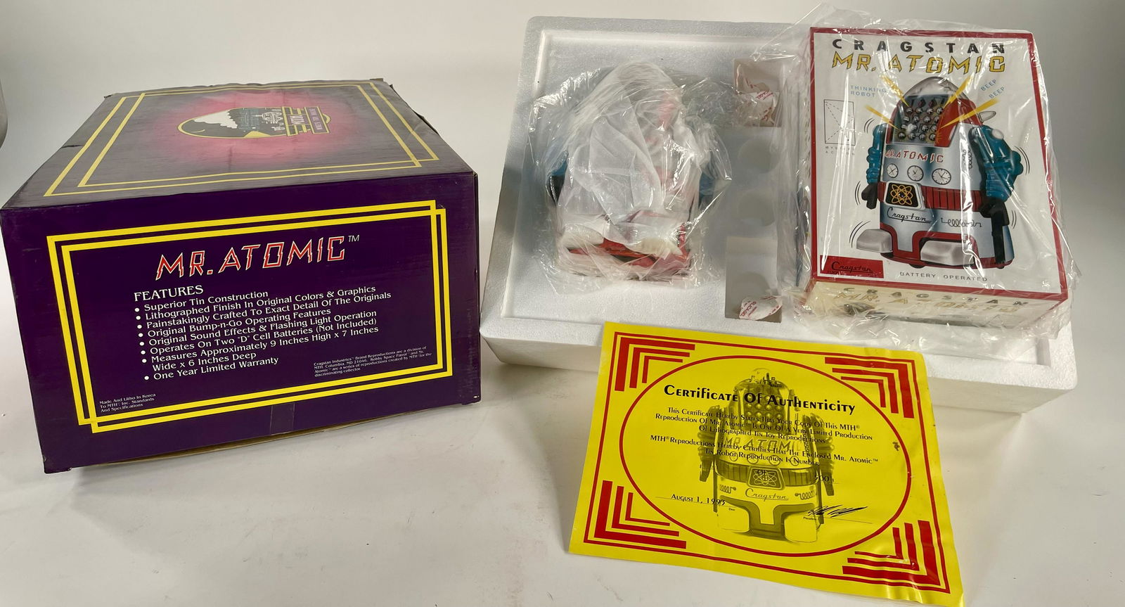 MTH Mr. Atomic, in Original Box (1 of 2)