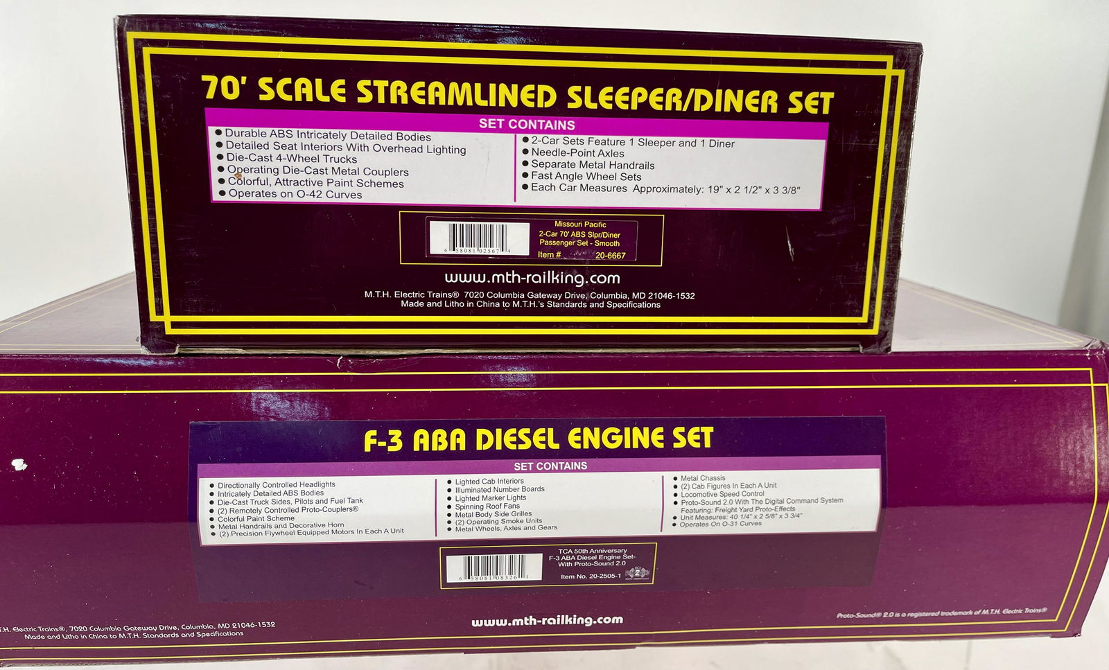 MTH F – 3 TCA 50th Anniversary ABA Diesel Engine (1 of 7)