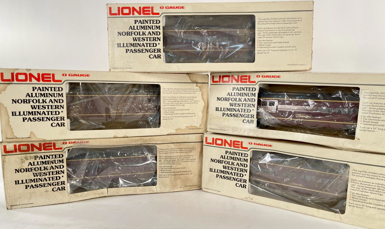 MPC Lionel O Gauge Painted Aluminum Norfolk and Western (1 of 2)
