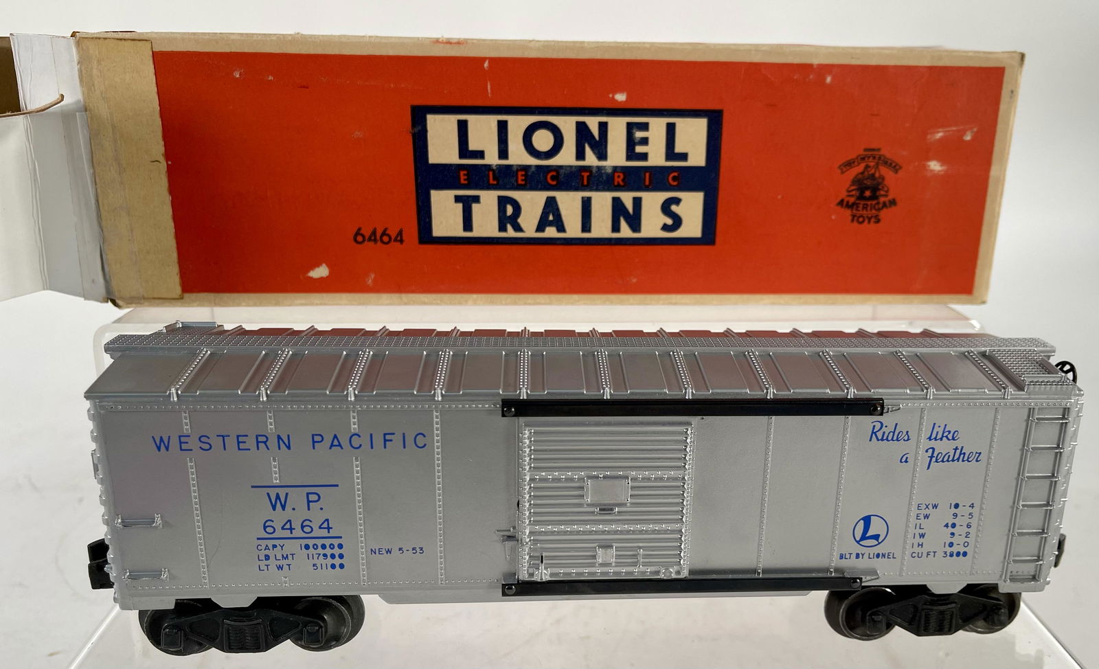 Postwar Lionel O Gauge 6464 – 1 Western Pacific (1 of 14)