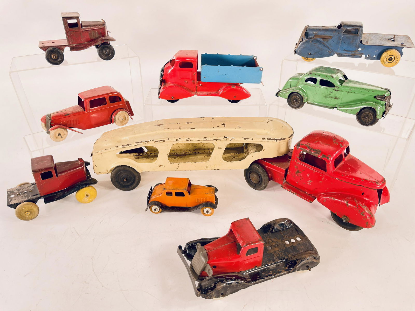 Wyandotte Assorted Nine (9) Trucks/Cars (1 of 5)