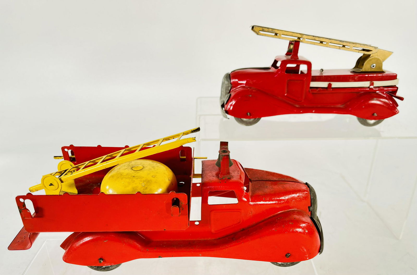 Marx Firetruck with a Ladder and Marx Firetruck with (1 of 1)