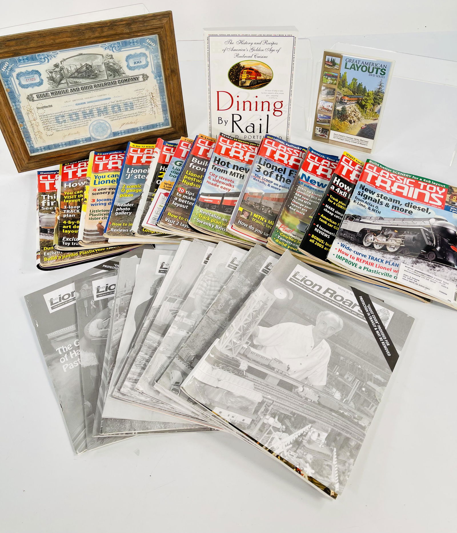 Classic Toy Trains Magazine Books and Framed Stock (1 of 2)