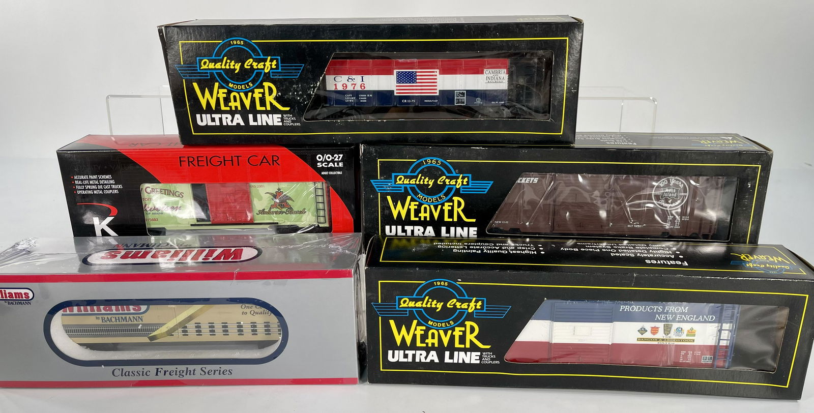 Weaver/Williams/K-Line Assorted Five (5) Freights in (1 of 11)
