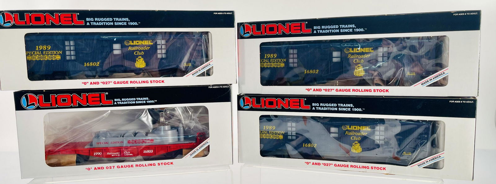 MPC Lionel O Gauge Four (4) Assorted Freight Cars (1 of 5)