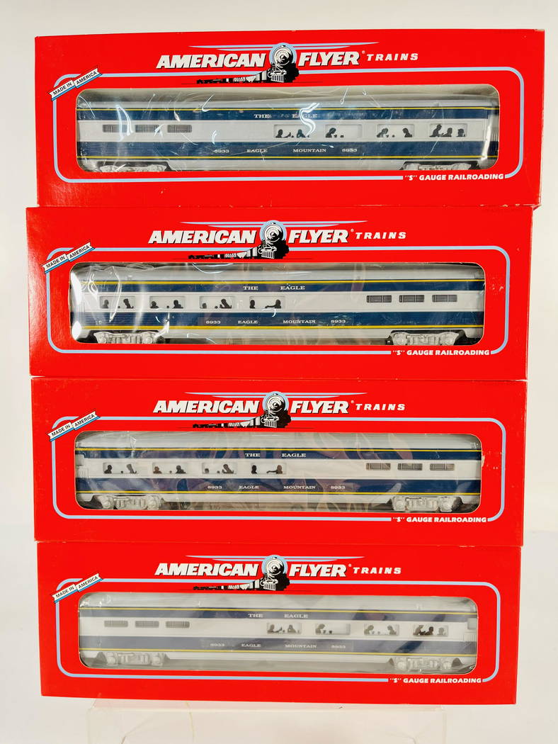 American Flyer Lionel S Gauge Four (4) Assorted Missouri Pacific