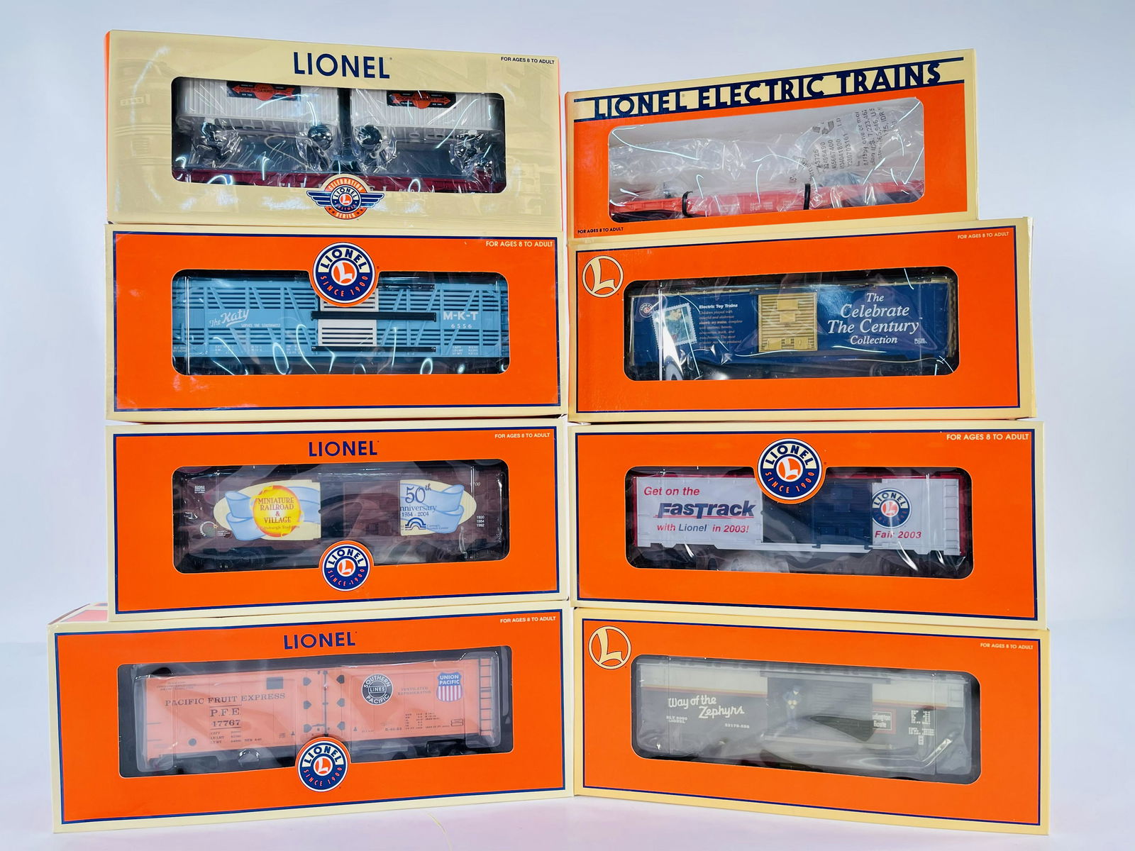 New Lionel O Gauge Eight (8) Assorted Freight Cars (1 of 5)