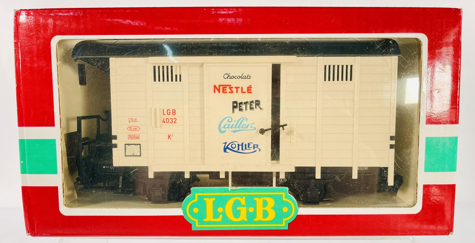 Postwar LGB G Gauge Nestlé Beer Wagon #4032 (1 of 2)