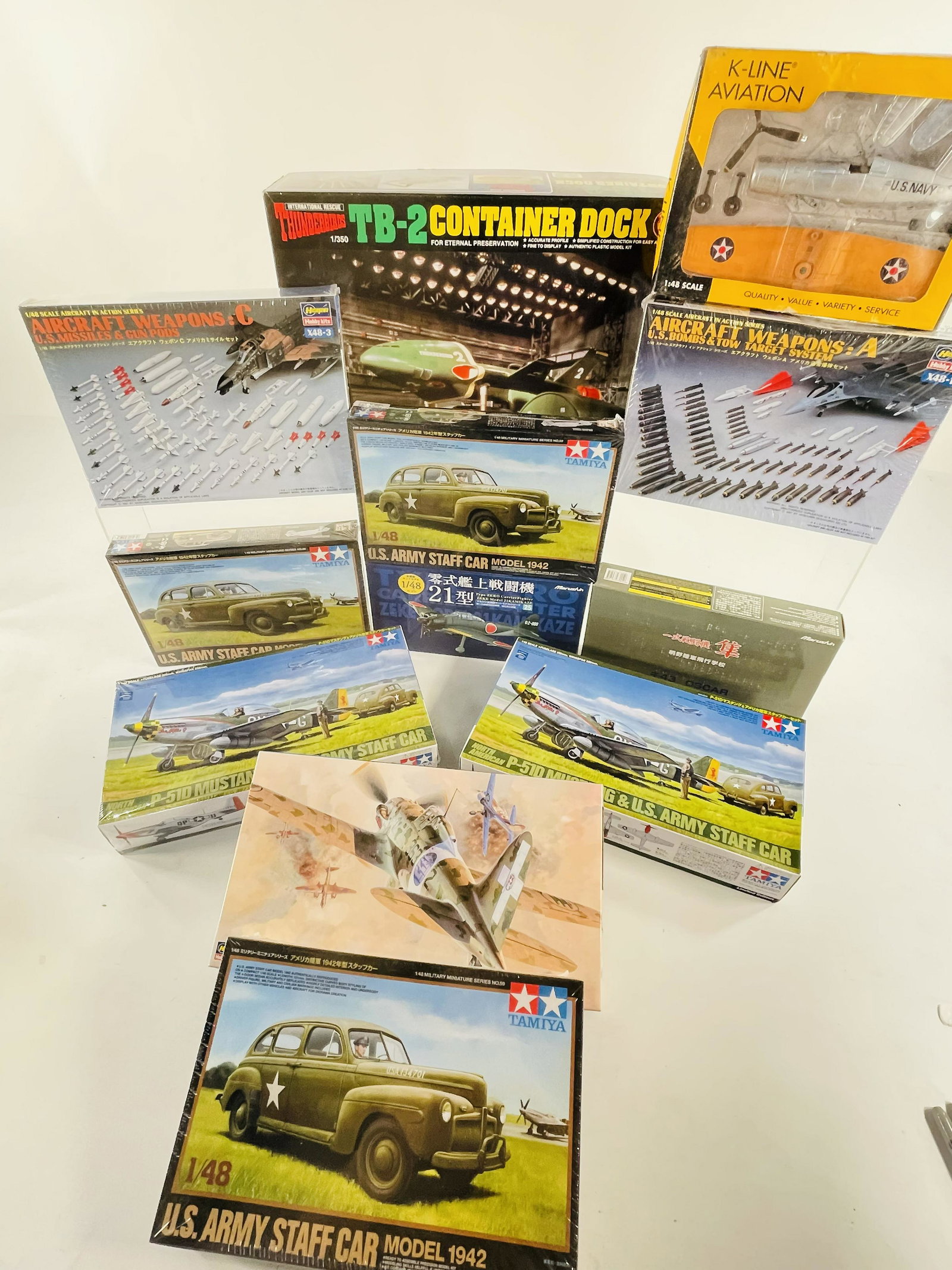 Tamiya/Hasegawa/Imai Assorted Plastic Model Kits and Airplanes X 12, all in C10 factory new and in (1 of 7)