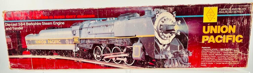 New Lionel Union Pacific Diecast 2 – 8 – 4 Berkshire Steam Engine and Tender #6 – (1 of 7)