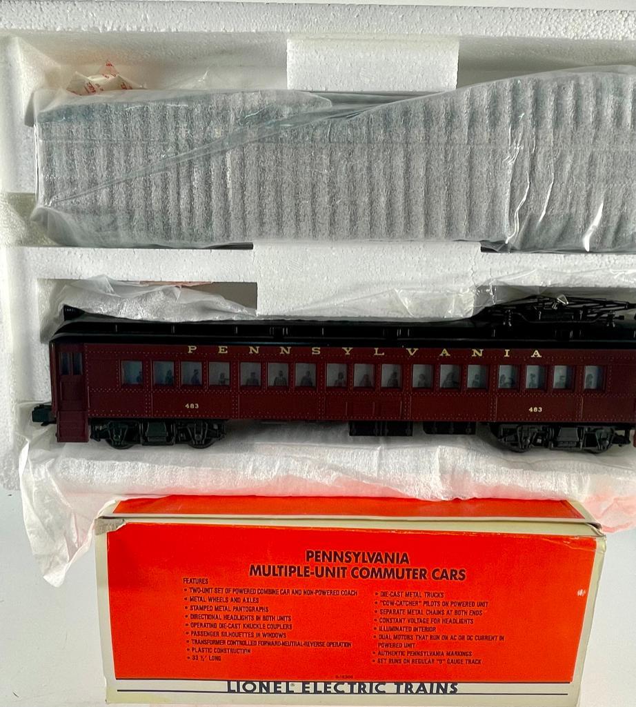 New Lionel Pennsylvania Multiple – Unit Commuter Cars #6 – 18306 (1 of 3)
