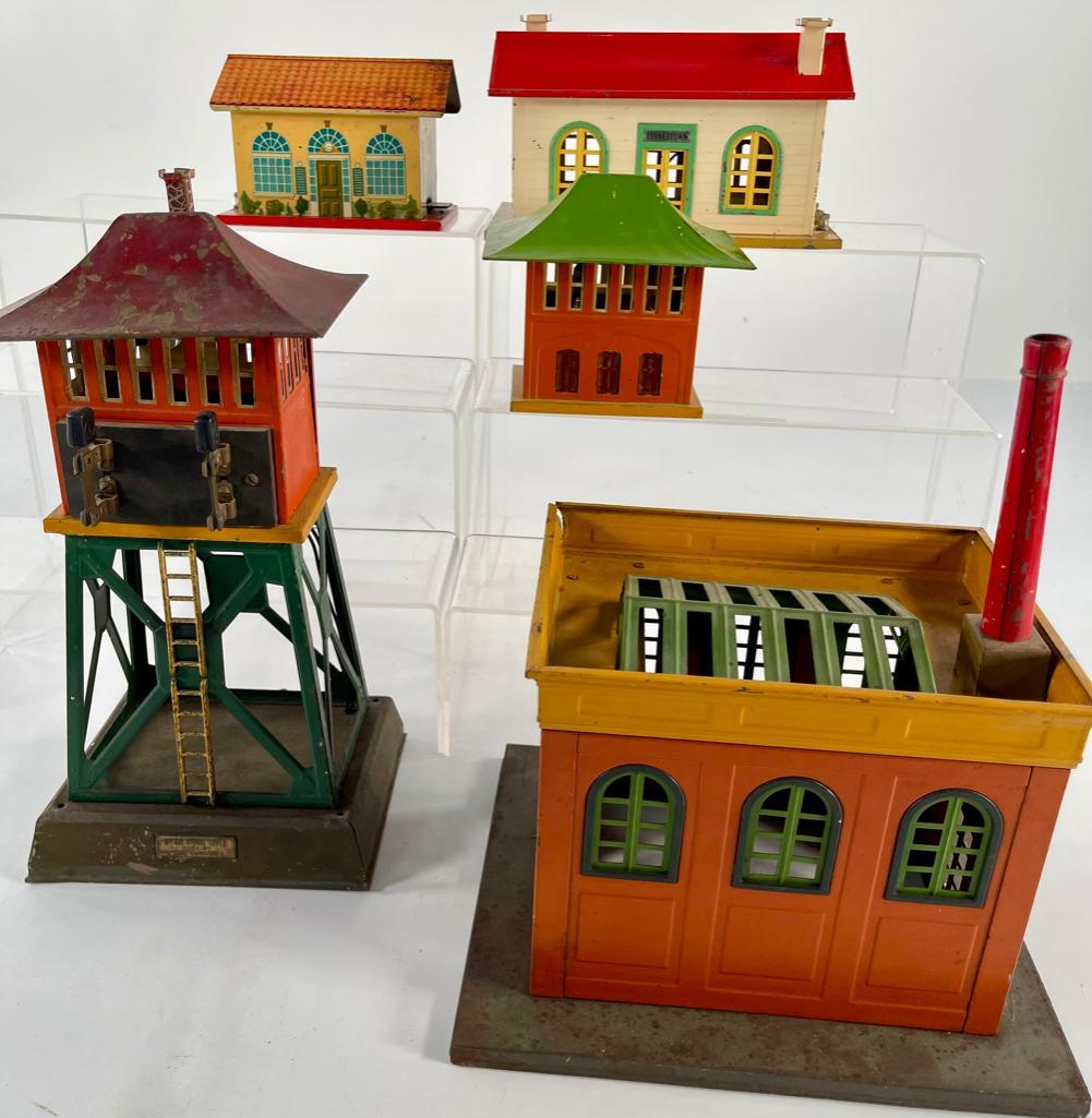 Lionel PW 436 Power Station, 438 Signal Tower, 48W Whistle Station, 092 Signal Tower & 137 Station (1 of 13)