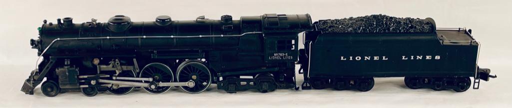 Lionel Prewar O Gauge 763E Black Loco and 2226WX Black Tender (1 of 9)