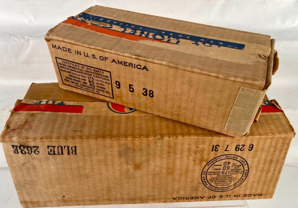 Lionel Prewar O Gauge 263E Blue Comet Locomotive and Tender Boxes (1 of 12)