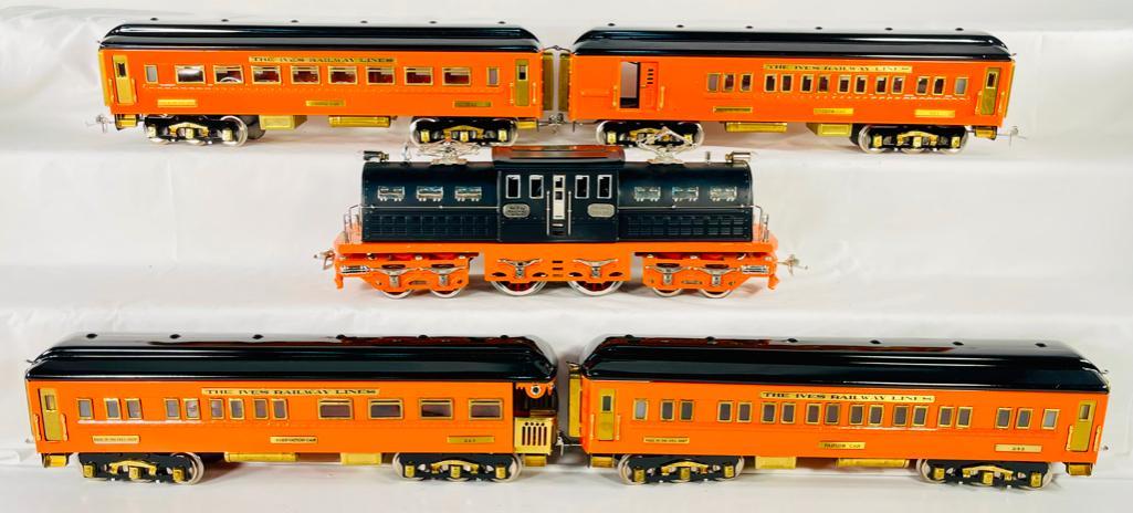 Richart Wide Gauge Olympian 3245R Electric and 4-Car Olympian Passenger Set (1 of 20)
