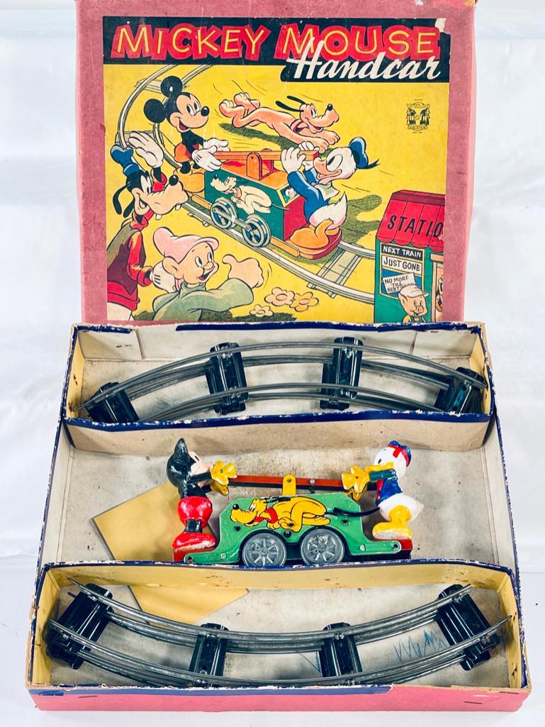 Wells of London Prewar Mickey Mouse Handcar (1 of 7)