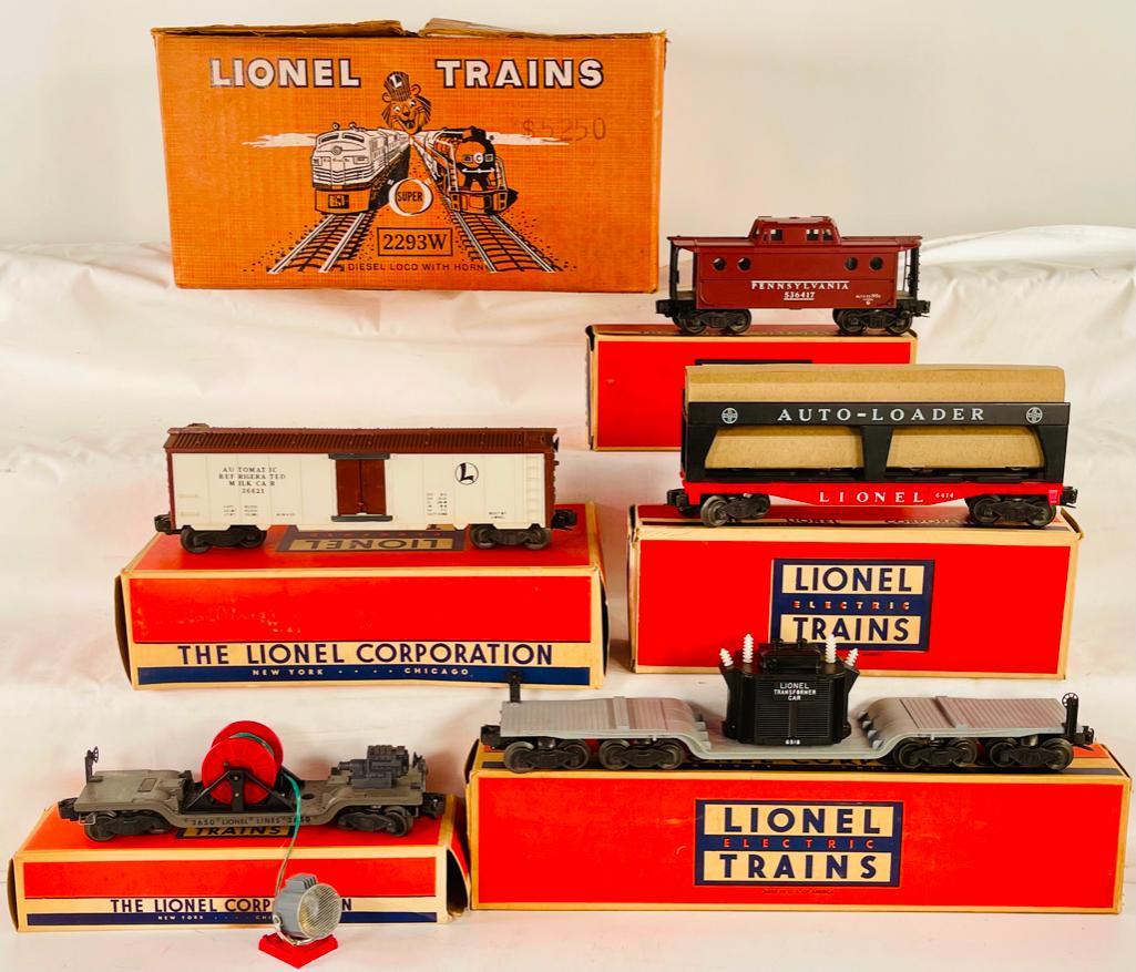 Lionel Postwar 2293W GG-1 Freight Set without the GG-1 (1 of 20)