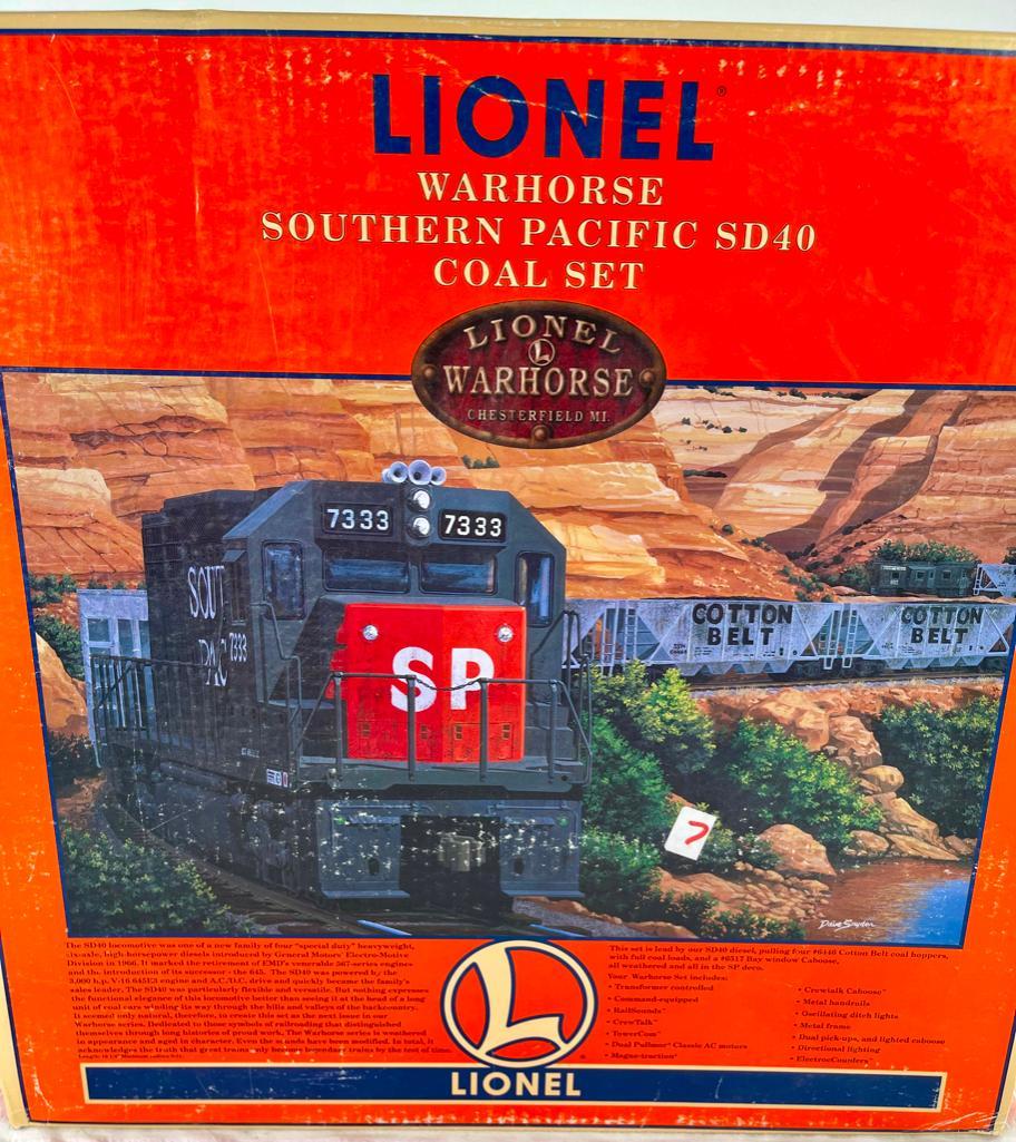 New Lionel Warhorse Southern Pacific Coal Set (1 of 7)