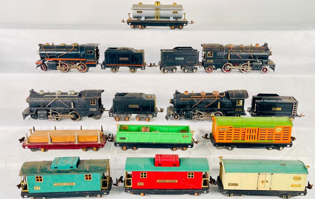 Lionel Prewar O Gauge 257 Loco & Tender, 262E Loco & Tender, 262 Loco & Tender & 262E Loco &Tender (1 of 14)