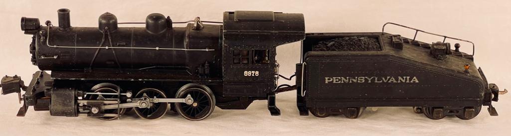 Lionel Prewar O Gauge 227 Switcher with 2227B Tender: Lionel Prewar O Gauge 227 Switcher with 2227B Tender, with both the Switcher and Tender in C6 overall.