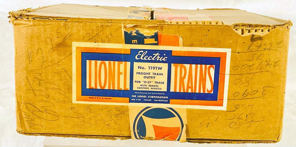 Lionel Prewar O Gauge 1191W Set Box Only from 1941 (1 of 5)