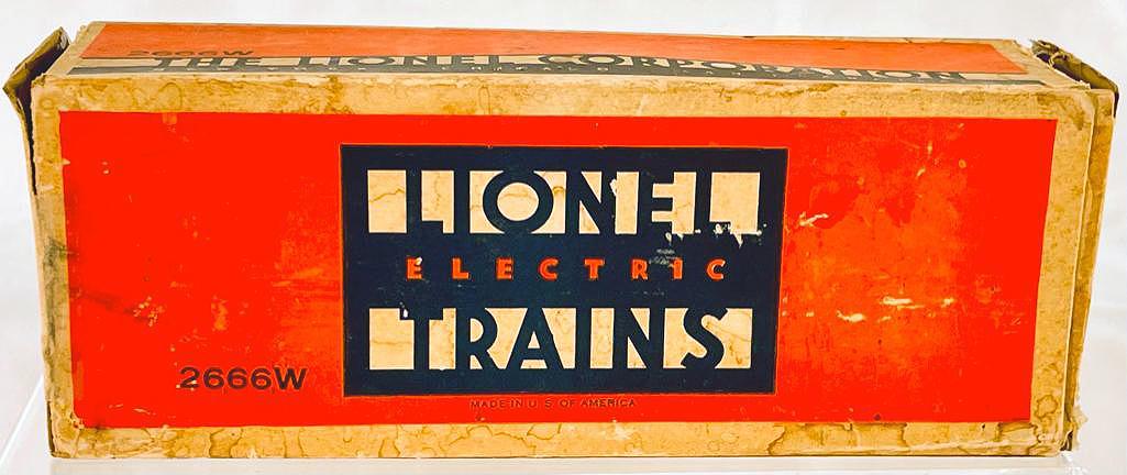 Lionel Prewar O Gauge 2666 TL Empty Box for a Tender possibly from 1941 or later (1 of 6)