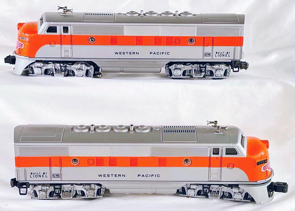 Lionel Postwar 2345 Western Pacific A-A Diesel Units (1 of 6)