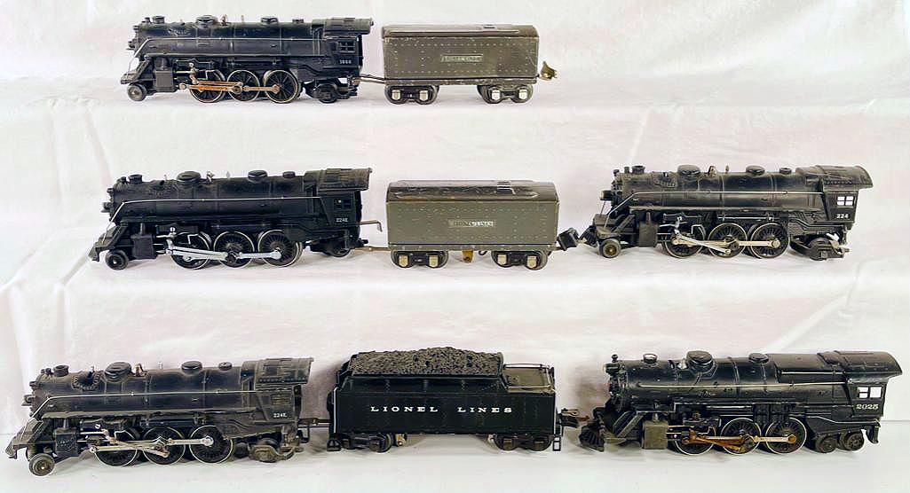 Lionel Prewar O Gauge Five (5) Assorted Locos and Three (3) Assorted Tenders (1 of 10)