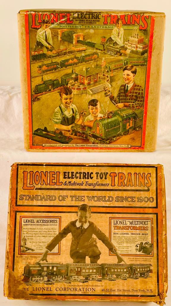 Lionel Prewar O Gauge 259 and 232 Set Boxes Only (1 of 11)