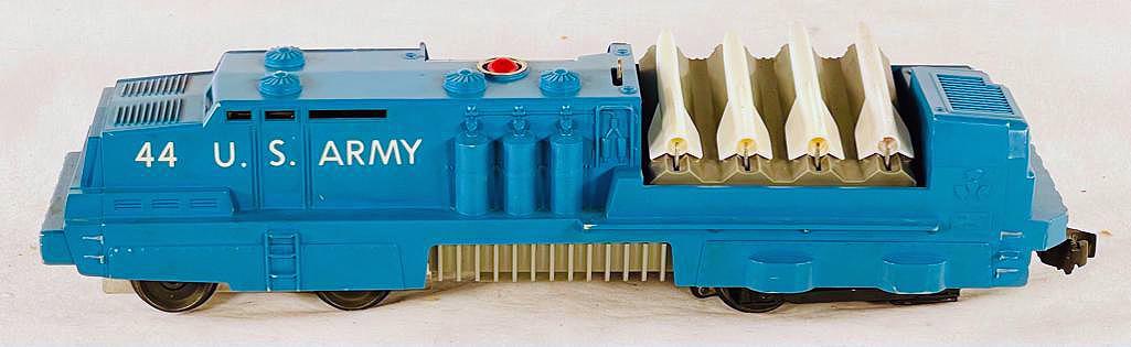 Lionel Postwar 44 U.S. Army Motorized Unit with Missiles (1 of 6)