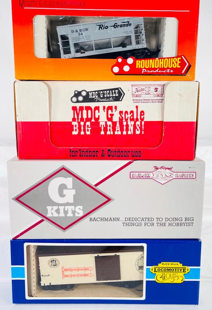 G Scale Four (4) Assorted Freight Cars (1 of 12)