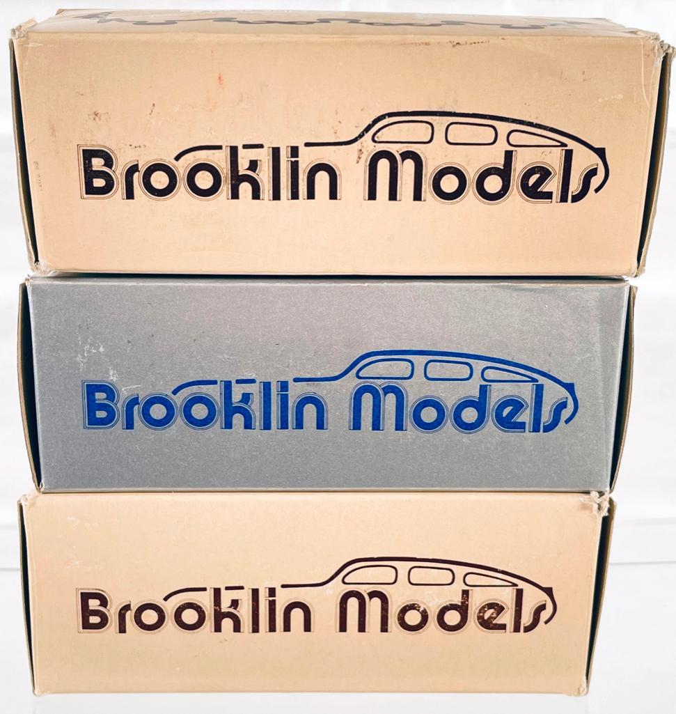 Brooklin 1/43rd Scale 1940 Chrysler Newport, 1930 Ford Model A Coupe and 1937 Chevrolet Coupe (1 of 2)