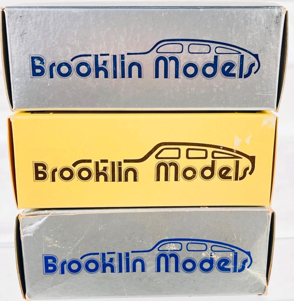 Brooklin 1/43rd Scale 1930 Ford Model A Victoria -1932 Packard Light 8 -1933 Pierce Arrow Silver (1 of 2)