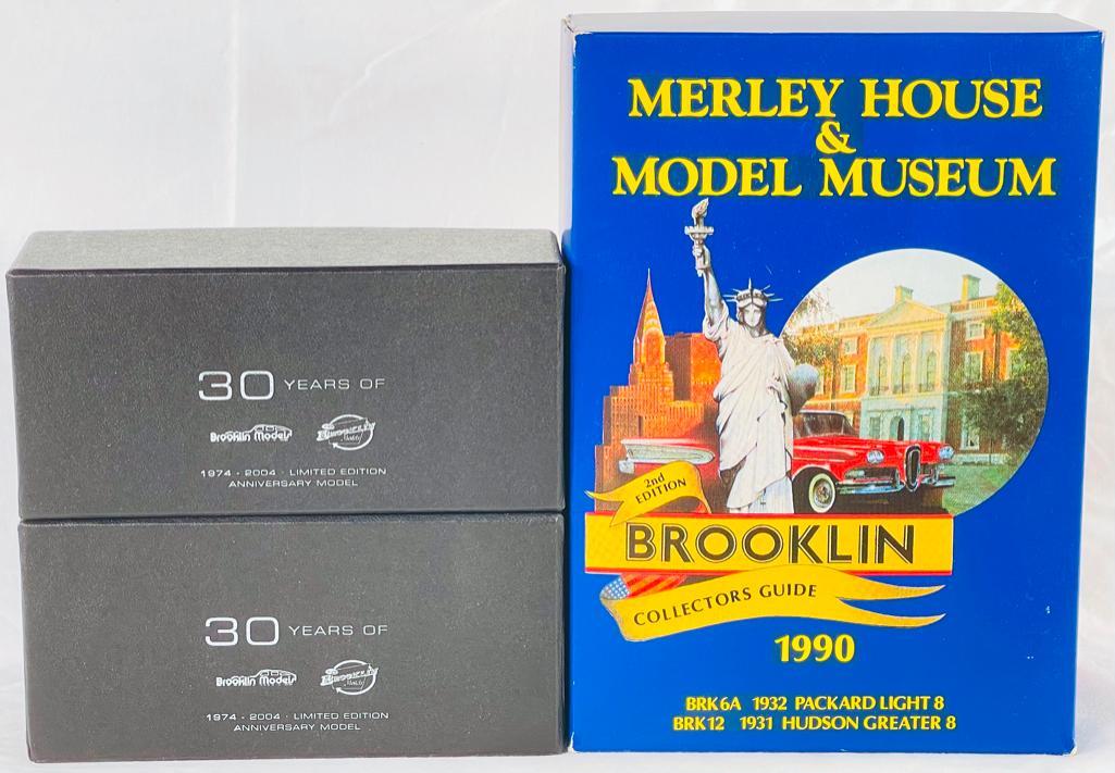 Brooklin 1/43rd Scale Merely House and Model Museum 1990 Collector's Guide and 1947 Cadillac (1 of 7)