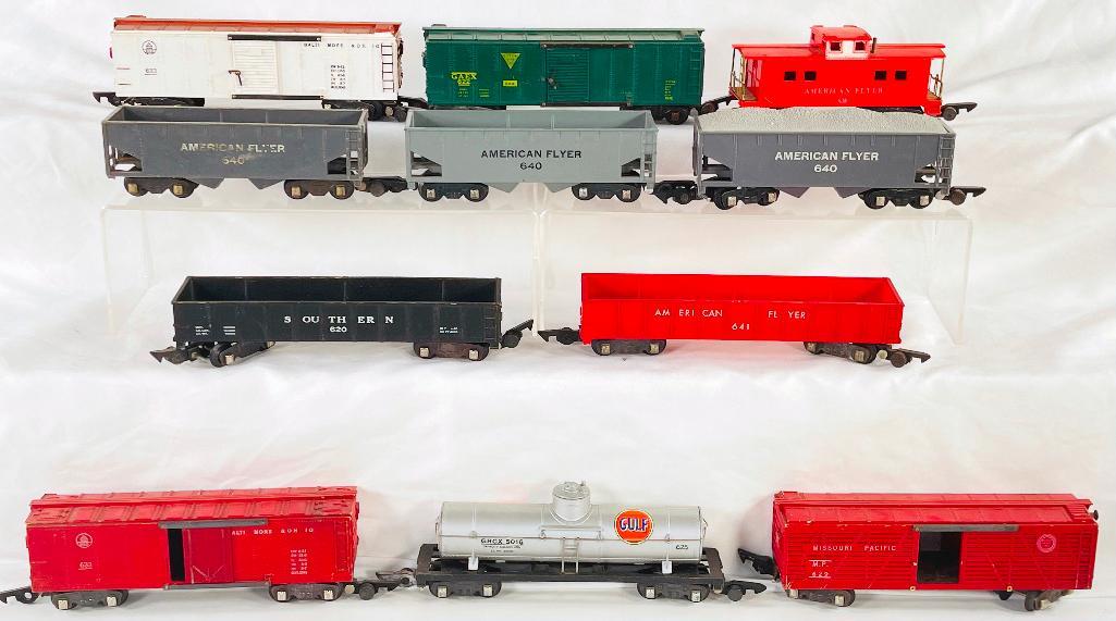 American Flyer Postwar S Gauge Eleven (11) Assorted Freight Cars (1 of 11)