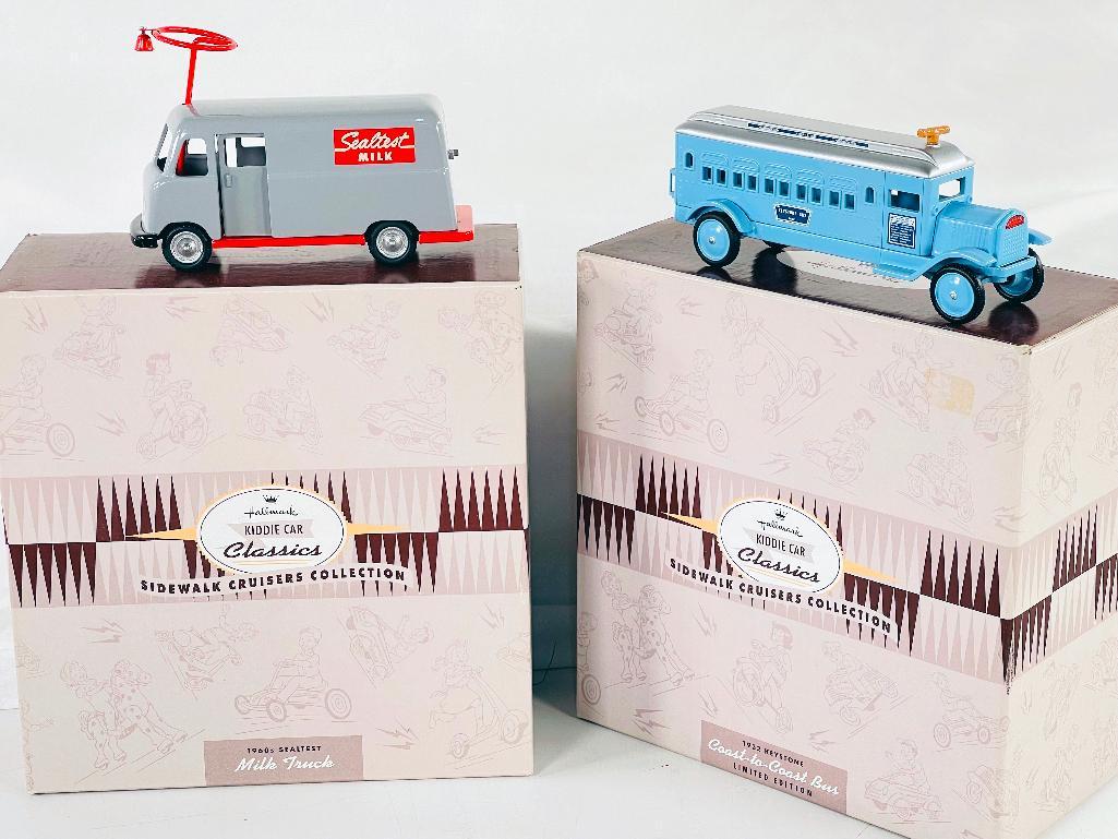 Hallmark Kiddie Car Classics Sidewalk Cruisers Collection X2 (1 of 5)