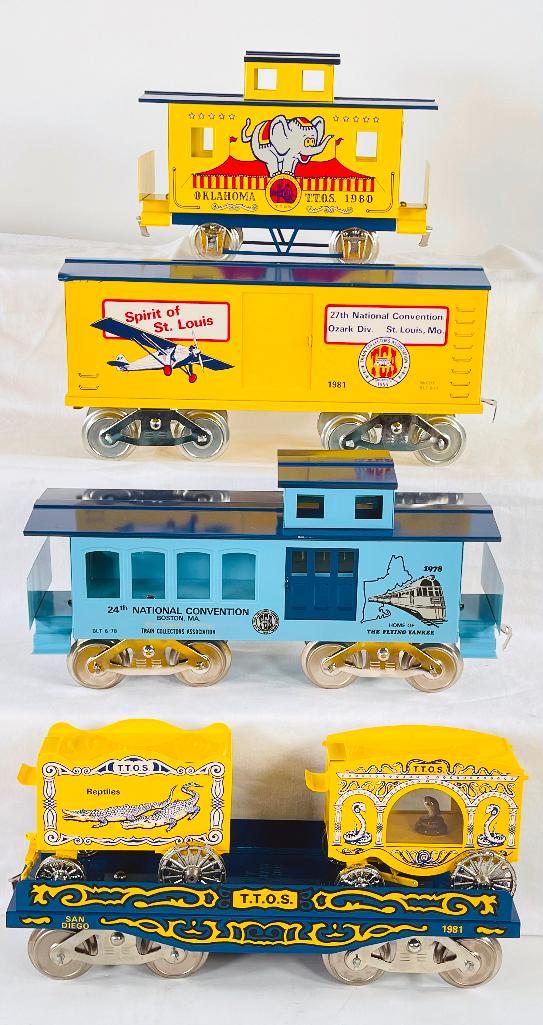 McCoy Standard Gauge TCA/TTOS Freight Cars (1 of 4)