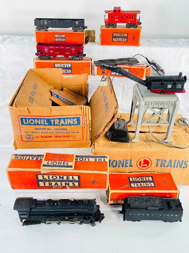 Lionel Postwar O Gauge 1503ws Set And 282 Portal Gantry Crane