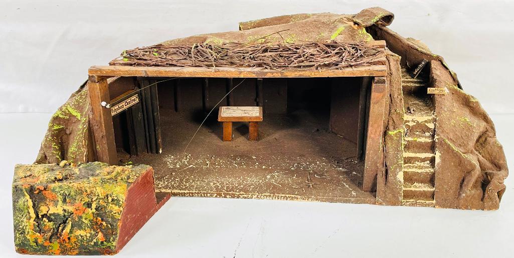 Elastolin Field headquarters Wood Structure (1 of 4)