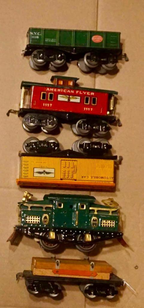 American Flyer Prewar O Gauge 1929 Explorer Freight Set (1 of 3)