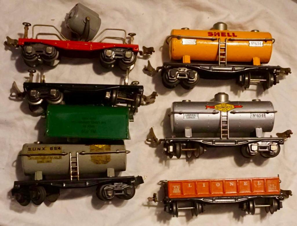 Lionel Prewar O Gauge Six (6) Assorted Freight Cars (1 of 3)